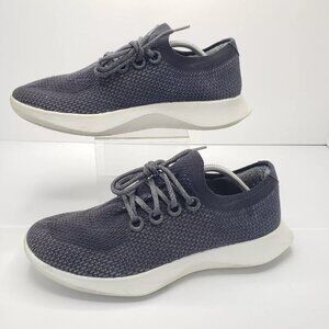 Allbirds Tree Dashers Geyser Navy Blue White Women Running Sneaker Shoes M 12.5